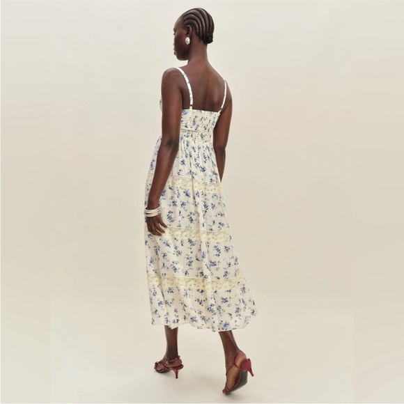 Reformation Dina Dress in Orlaya - Picture 3 of 8